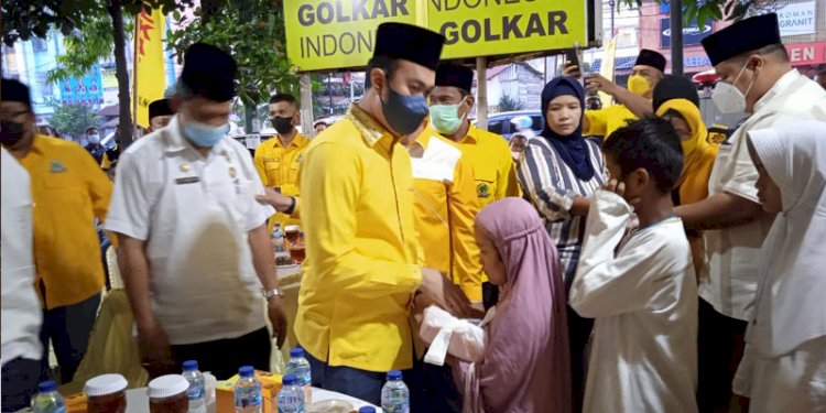Dekatkan Diri ke Masyarakat, Golkar Medan Gelar Buka Puasa Bersama dan Santuni Anak Yatim