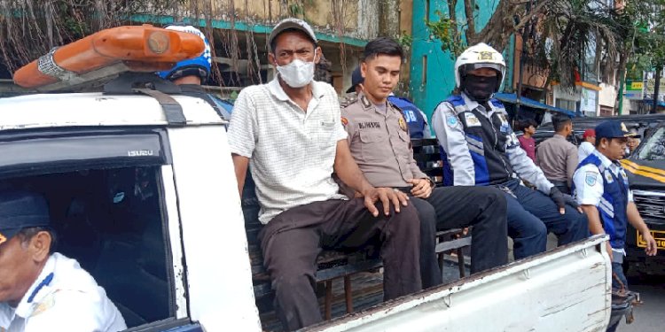 Pasca Penggratisan Parkir Tepi Jalan Non e-Parking, Puluhan Jukir Liar Ditangkap di Medan