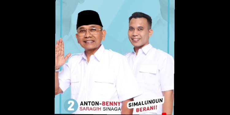 Punya Koneksi Kuat ke Pusat, Aulia Andri: Pasangan Anton-Benny Paling Cocok untuk Simalungun