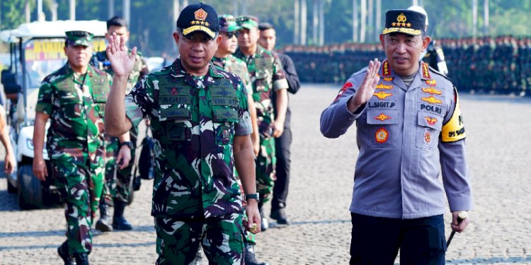 100 Ribu Prajurit TNI Saat Amankan Pelantikan Prabowo-Gibran - RMOLSUMUT.ID