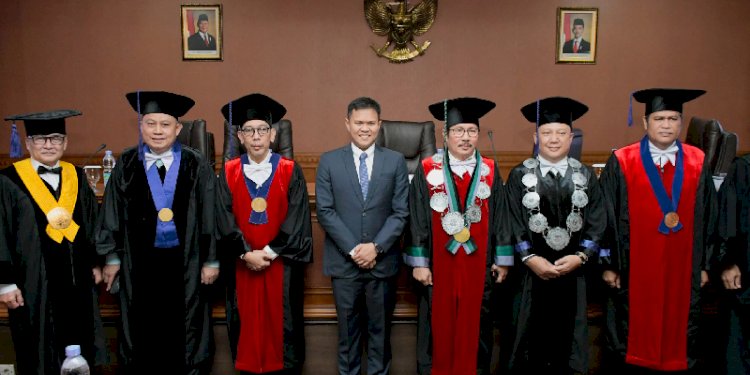 Wabup Sergai Adlin Umar Yusri Tambunan Resmi Sandang Gelar Doktor dari FISIP USU