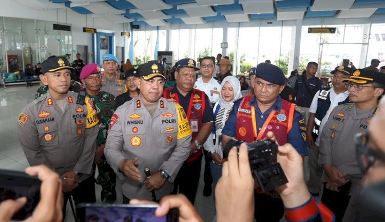 Kapolda Sumut Jamin Keamanan Pemudik di Pelabuhan Belawan