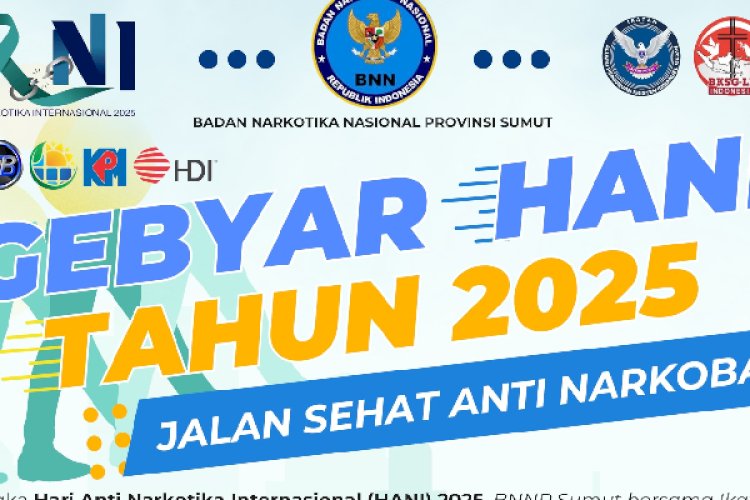 Hari Anti Narkoba, BNNP Sumut dan Ikatan Alumni PKIM Bakal Gelar Jalan ...