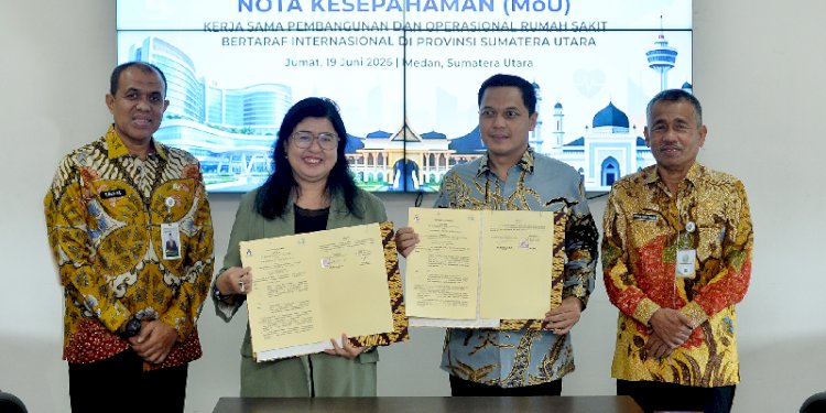 Sumut Siapkan Rumah Sakit Bertaraf Internasional, PT Dhirga Surya dan Murni Teguh Teken MoU