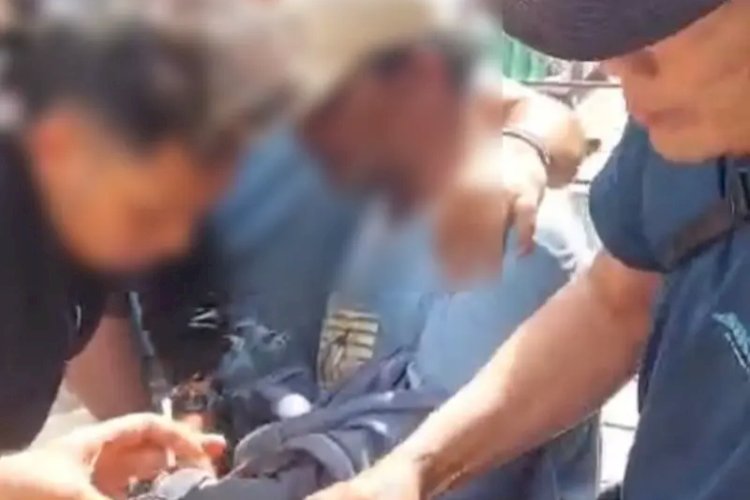 Kakek 56 Tahun Ditangkap Saat Jual Ganja dan Sabu di Medan Selayang