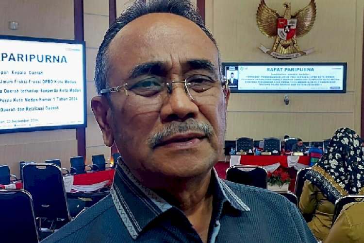 Godfried Lubis Heran Serapan Anggaran OPD Pemko Medan Sangat Minim
