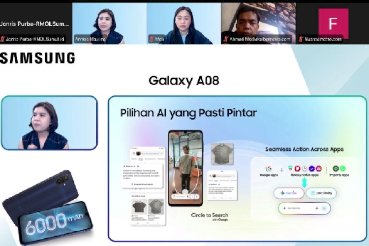 Jawab Kebutuhan Perangkat Multitasking, Samsung Hadirkan Galaxy A08
