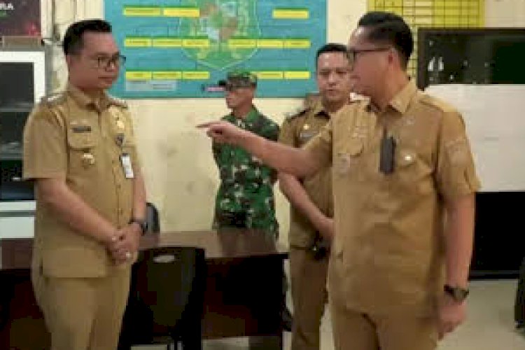Rico Waas Murka, Temukan Sejumlah Ruangan Kantor Lurah Dwikora Kotor dan Tak Terawat