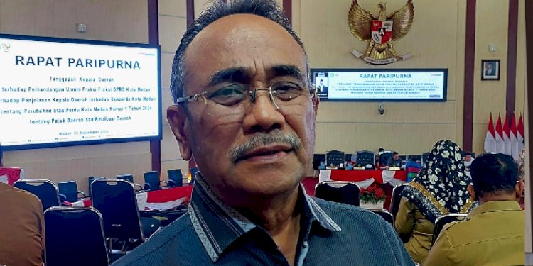 Godfried Lubis Heran Serapan Anggaran OPD Pemko Medan Sangat Minim