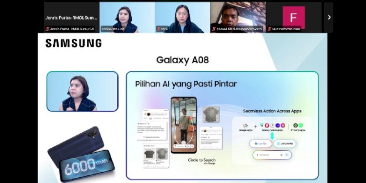 Jawab Kebutuhan Perangkat Multitasking, Samsung Hadirkan Galaxy A08