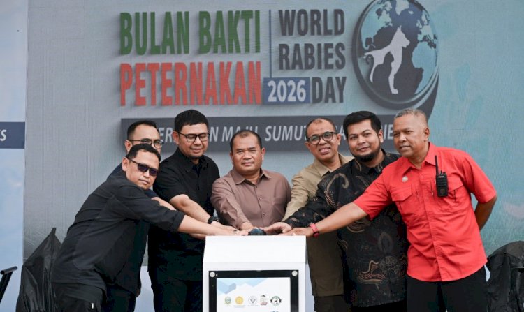 Pemprov Sumut Targetkan Vaksinasi Rabies 15.000 Hewan