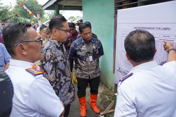 1.000 LPJU Dipasang di Medan, Gang dan Permukiman Jadi Sasaran