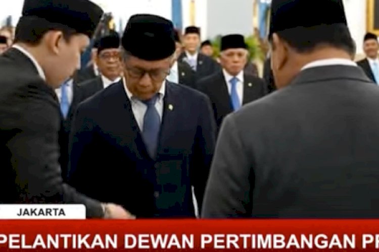Rocky Gerung Dilantik jadi Anggota Dewan Pertimbangan Presiden