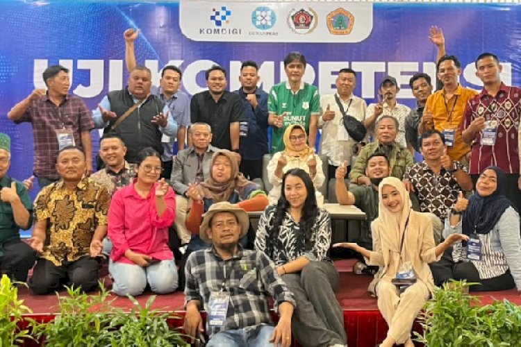 Gandeng Dewan Pers, UPDM Gelar Uji Kompetensi Wartawan ke 72 di Medan 