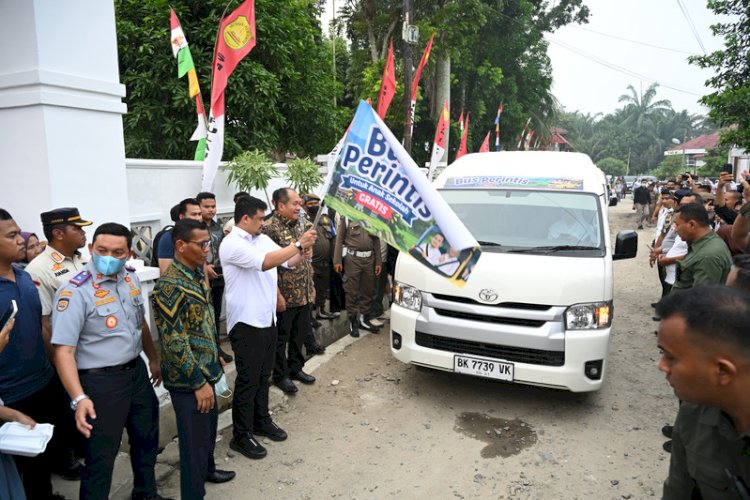 Sumut Operasikan 33 Bus Sekolah Gratis, Asahan hingga Nias Utara Kebagian