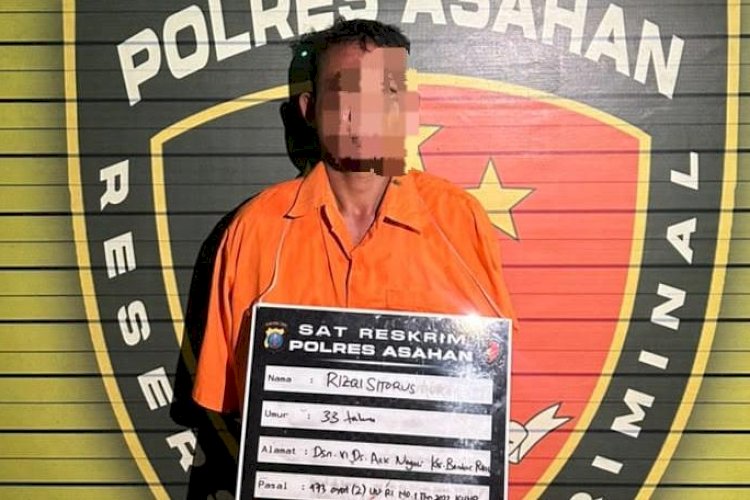 Setubuhi Anak Tiri hingga Hamil, Pria 33 Tahun Diamankan Polisi di Asahan