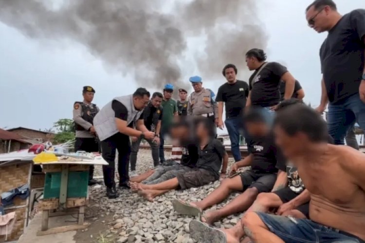 Sarang Narkoba di Rel Tembung Digerebek, Residivis Ikut Terciduk