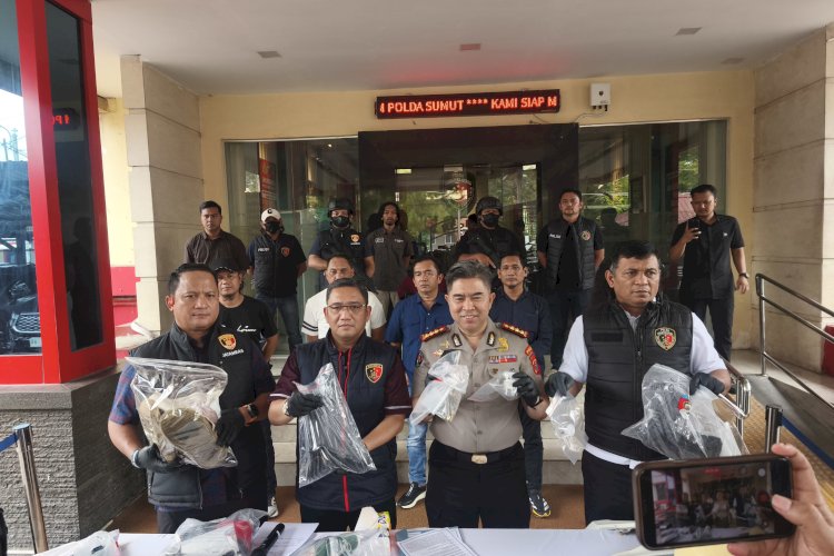 Dua Tersangka Penembakan Wadan Koti PP Deli Serdang Ditangkap