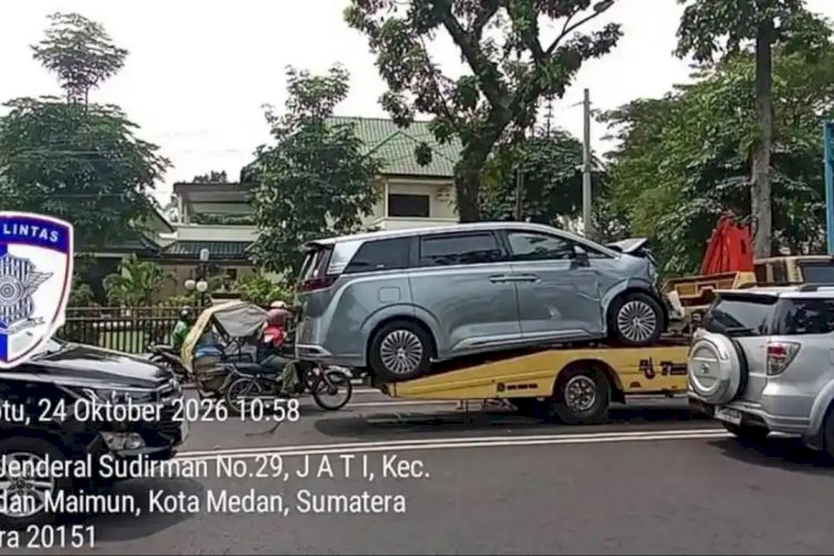 Hasil Tes Urine Negatif, Pengemudi Denza Pelaku Tabrakan di Medan Mohon Maaf dan Siap Bertanggungjawab
