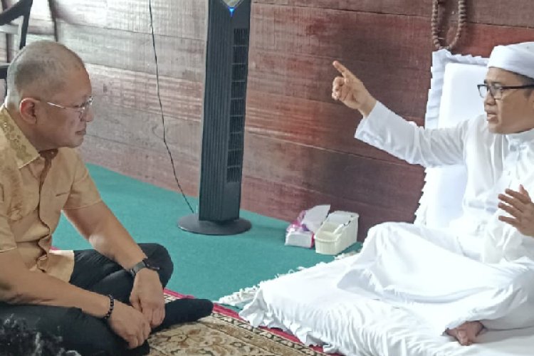 Paul Baja M Siahaan Salurkan 1 Ton Beras untuk Haul ke-103 Tuan Guru Besilam