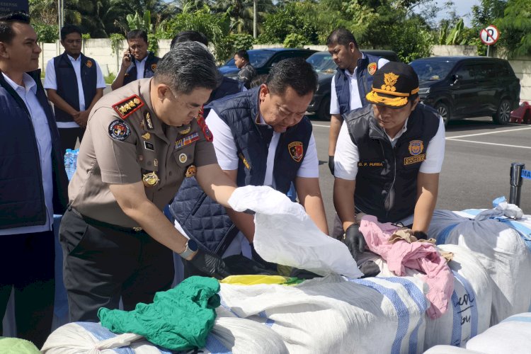 Polda Sumut Gagalkan Pengiriman 144 Ballpress Ilegal Senilai Rp432 Juta