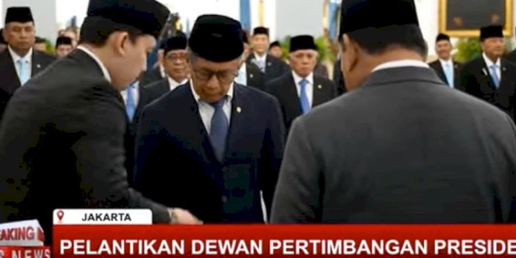 Rocky Gerung Dilantik jadi Anggota Dewan Pertimbangan Presiden