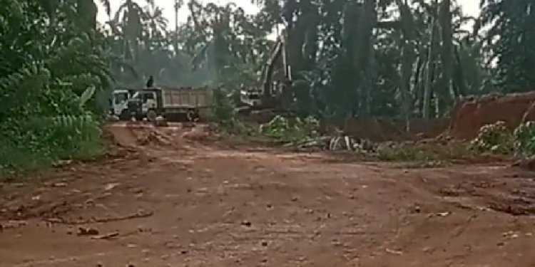 Diduga Tanpa Dokumen Perizinan, Aktivitas Galian C Milik Oknum Kadus Bebas Beroperasi di Asahan