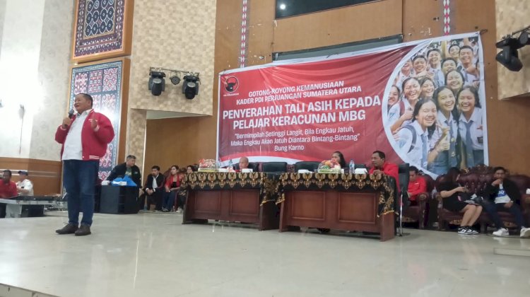 495 Siswa Terdampak MBG di Karo Dapat Tali Asih, PDI Perjuangan Kawal Penanganannya