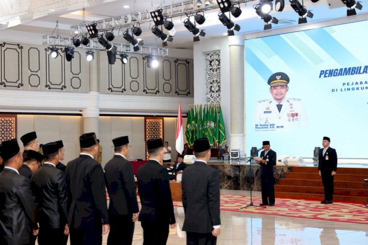 188 Pejabat Pemprov Sumut Dilantik, Wagub Minta Jabatan Dibuktikan dengan Kinerja