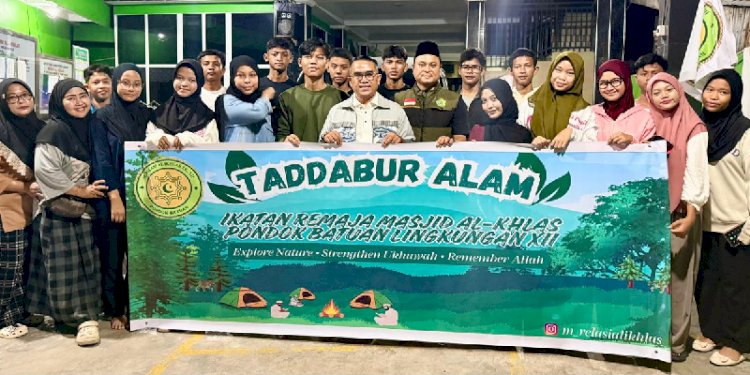 Muhammad Edison Ginting ke Remaja Masjid Al Ikhlas Pondok Batuan Tadabbur Alam: Jaga Ukhuwah Dan Ibadah
