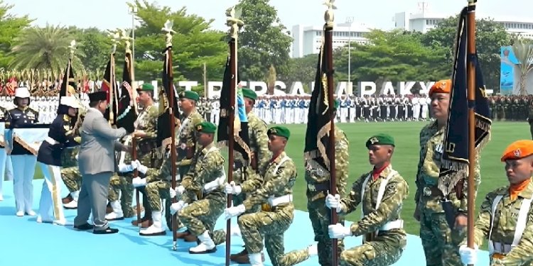 Presiden Prabowo Resmikan 6 Kodam Baru, Ini Nama-Nama Panglimanya