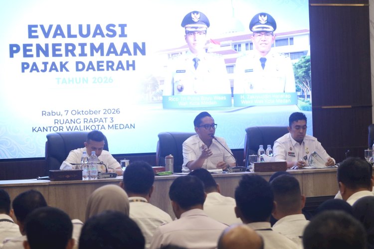 Evaluasi PAD 2026, Realisasi Pajak Medan Baru 64,54 Persen