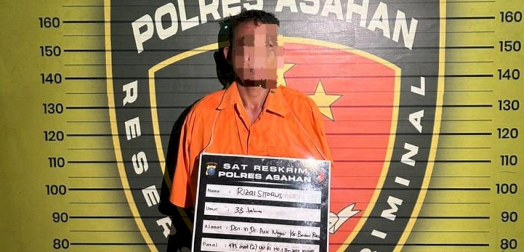 Setubuhi Anak Tiri hingga Hamil, Pria 33 Tahun Diamankan Polisi di Asahan