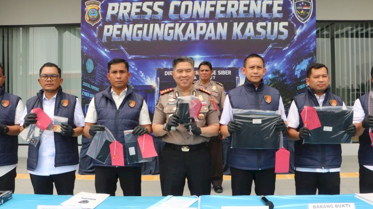 Diduga Jadi Kasir Judi Online Jaringan Kamboja, 5 Pria Ditangkap di Medan