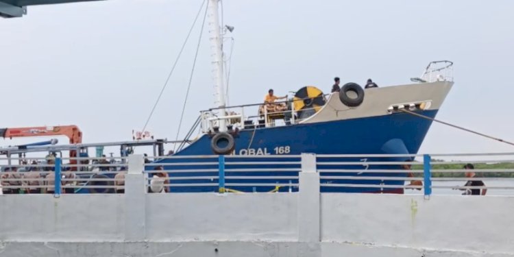 Diduga Bawa Ribuan Kilogram Narkoba, Kapal Tanker Berbendera Mongolia Digelandang ke Belawan