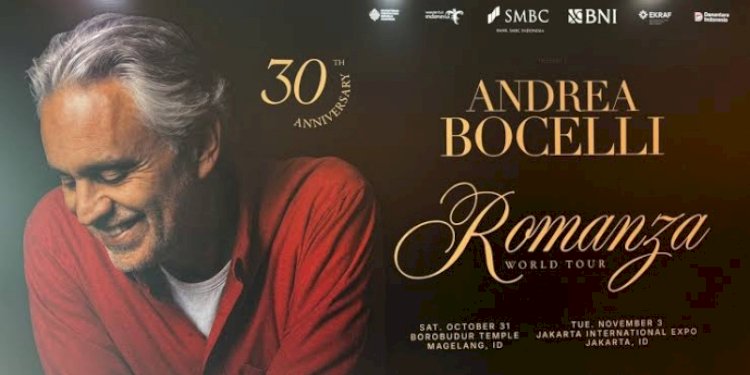 Konser Andrea Bocelli Jangan Coreng Sikap Pro Palestina