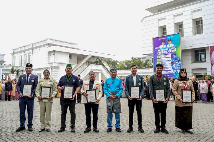 Tujuh Organisasi Pemuda Sumut Terima Penghargaan pada Hari Sumpah Pemuda